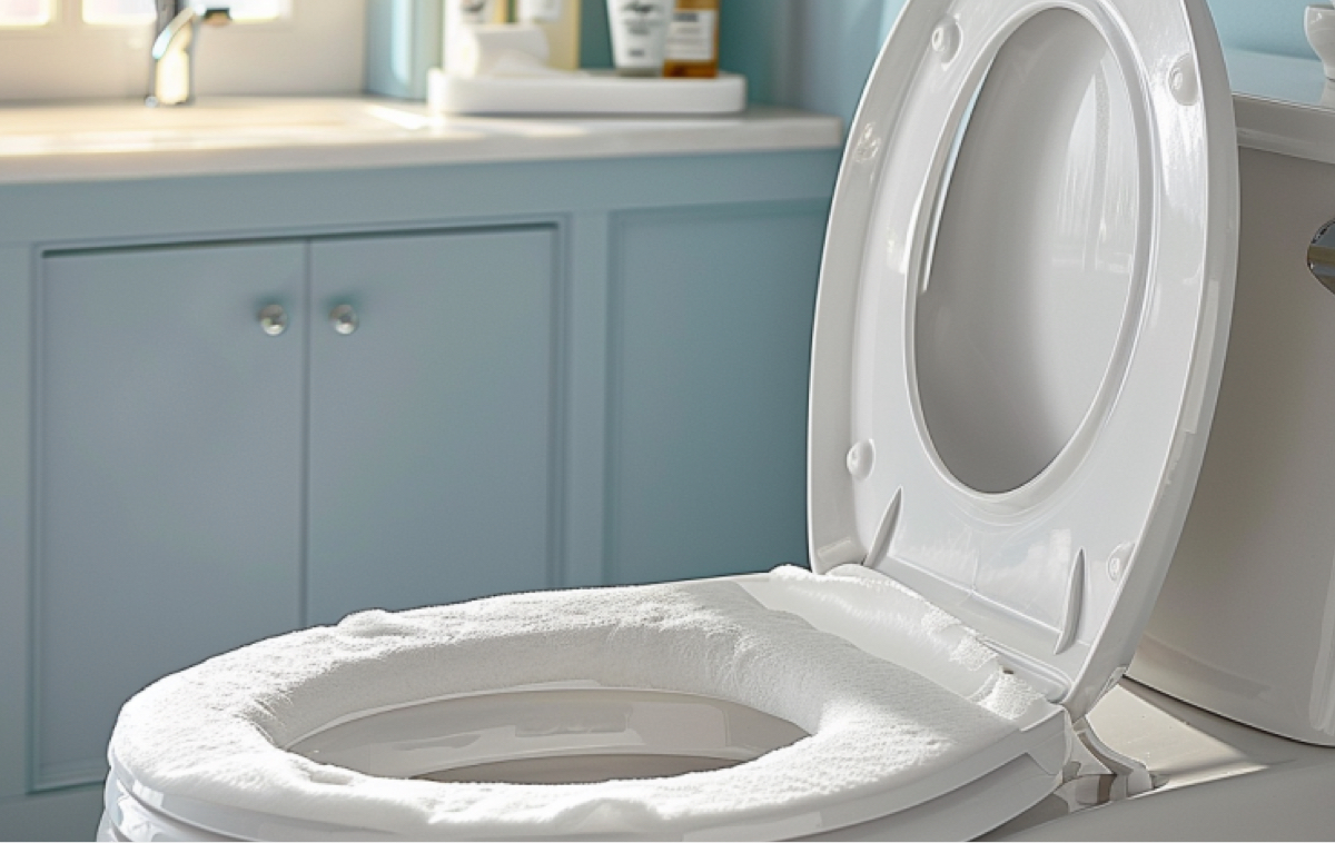 Huse pentru scaune de toaletă