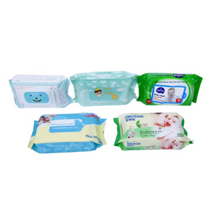 Bumbac perlat de unică folosință Conține 99,9% șervețele umede pe bază de apă 80 de foi un pachet de șervețele umede